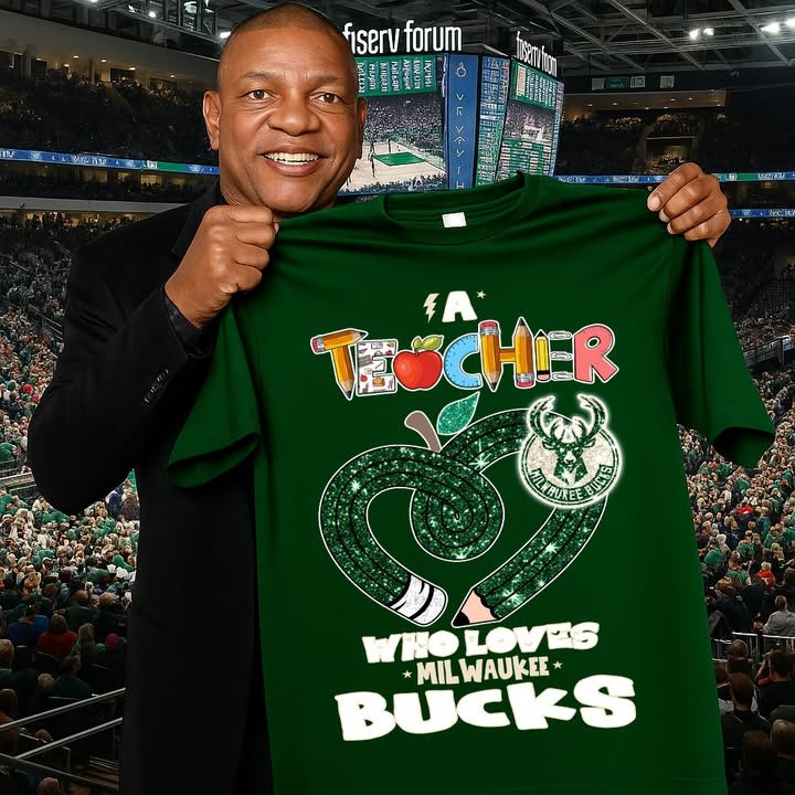 Milwaukee Bucks Teacher Appreciation T-shirt Good Gifts For Basketball Lovers