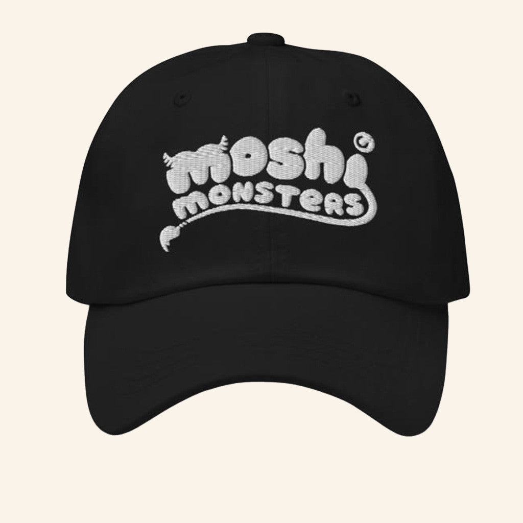 Mind Candy Merch Moshi Monsters Full Logo Embroidered Hat Gifts For Dad