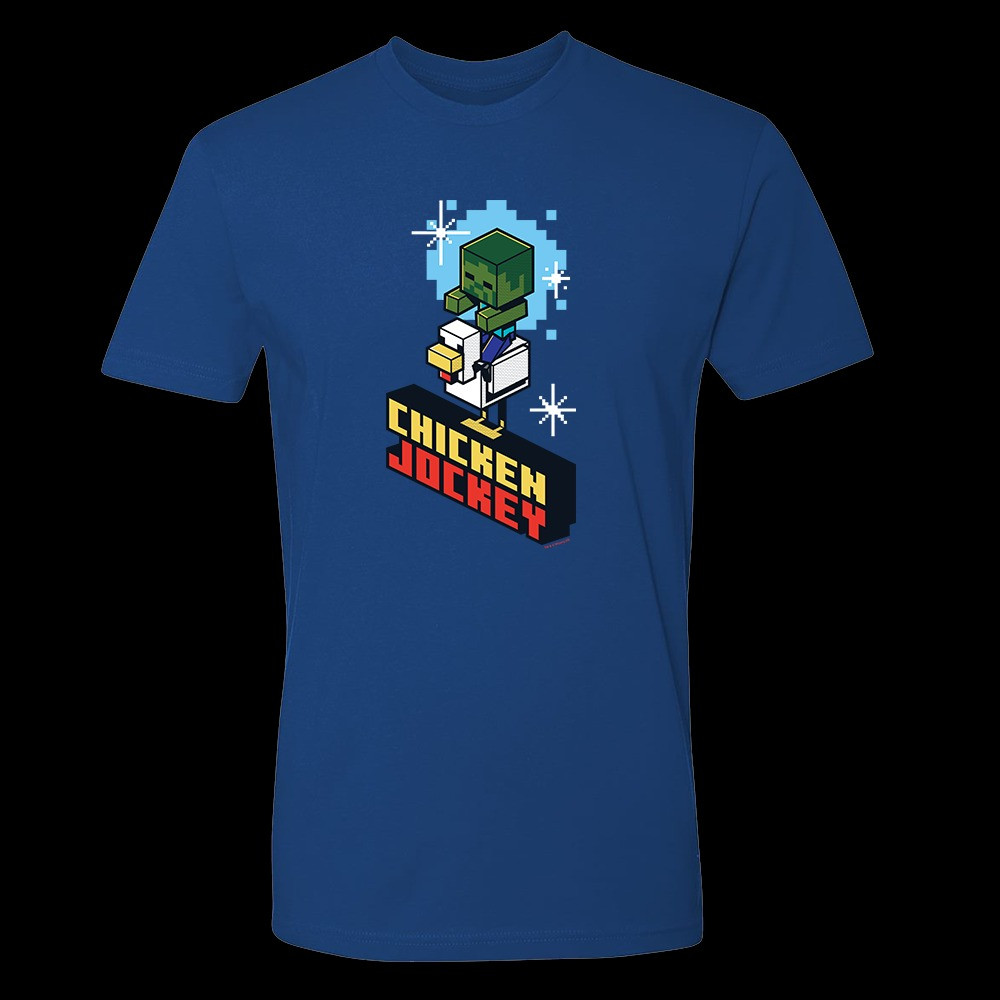 Minecraft Jolly Mobs Chicken Jockey T-Shirt Gift For Minecraft Fans