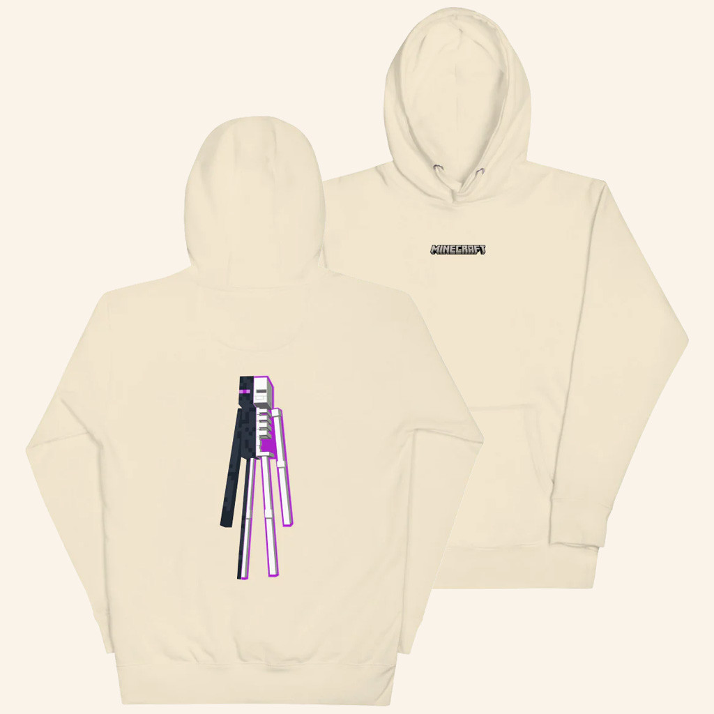 Minecraft Merch Enderman Skeleton Hoodie Best Gifts For Girlfriend