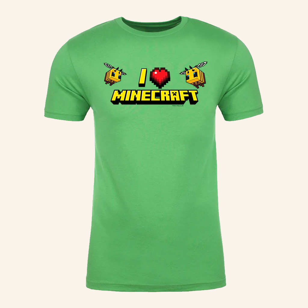 Minecraft Merch I Heart Minecraft T-Shirt Gift Ideas For Friends Minecraft Merch I Heart Minecraft T-Shirt Gift Ideas For Friends