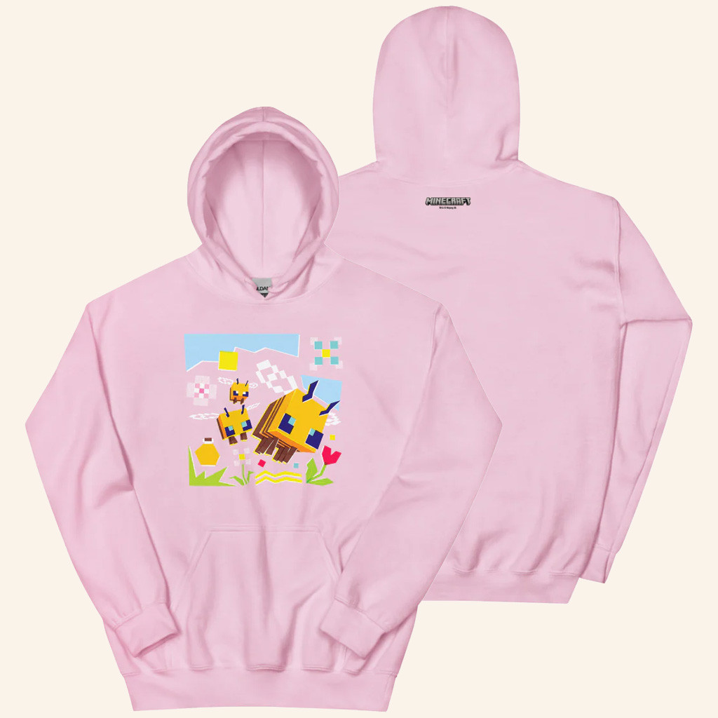 Minecraft Merch Minecraft Bee Hoodie Cute Gifts For Daughter