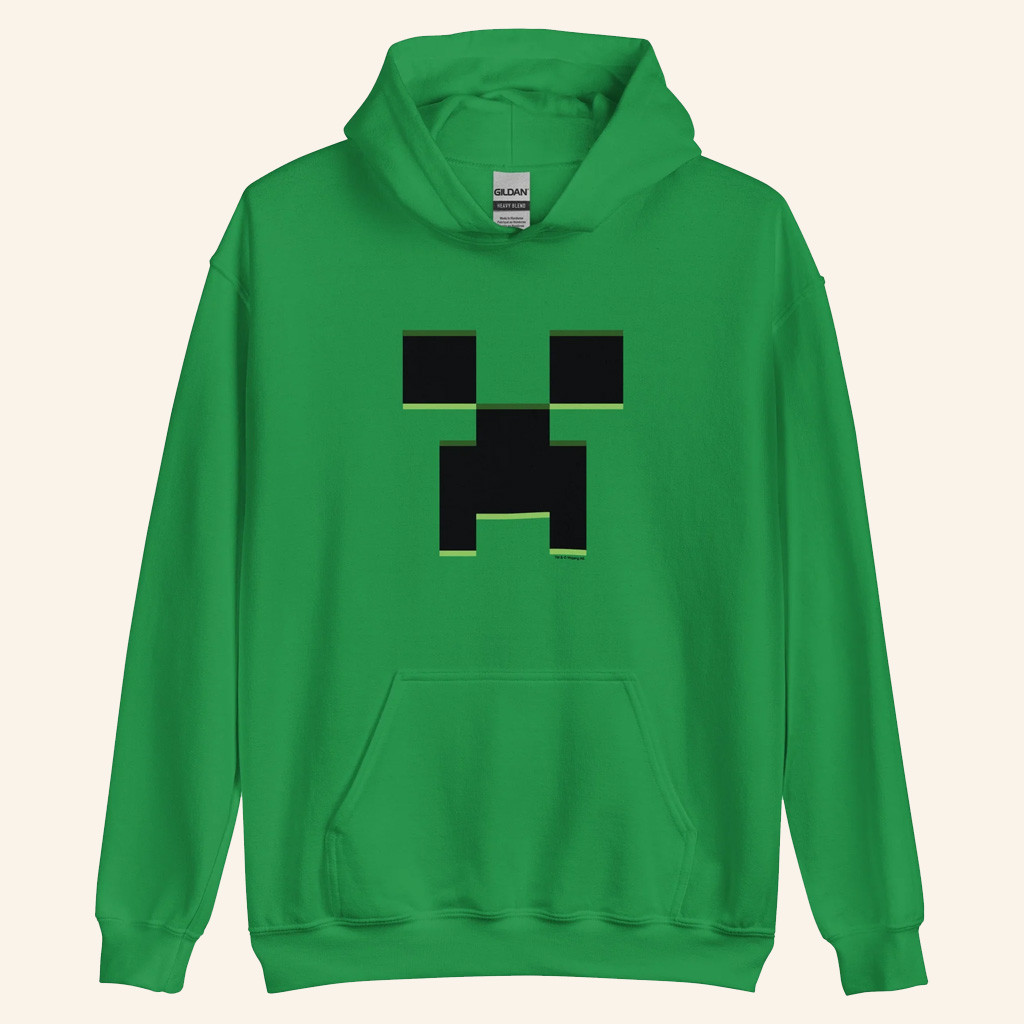 Minecraft Merch Minecraft Creeper Hoodie Best Birthday Gift For Husband