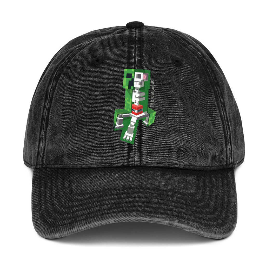 Minecraft Merch Minecraft Creeper Skeleton Vintage Hat Birthday Ideas For Boyfriend