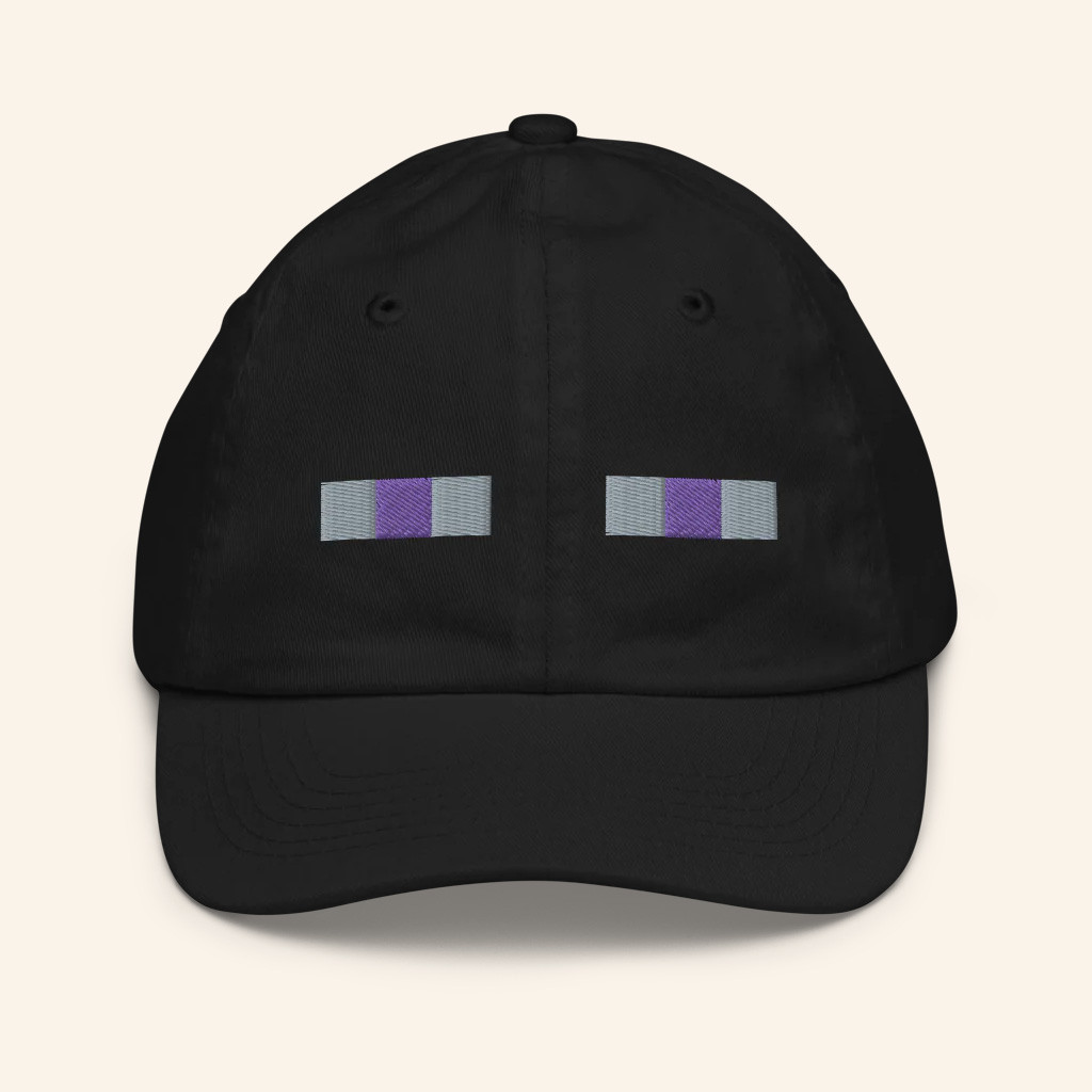 Minecraft Merch Minecraft Enderman Youth Embroidered Hat Gift Ideas For Boyfriend Minecraft Merch Minecraft Enderman Youth Embroidered Hat Gift Ideas For Boyfriend