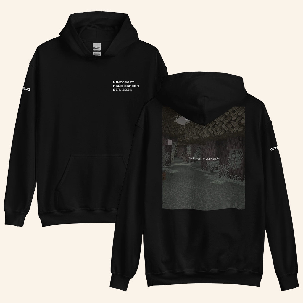 Minecraft Merch Minecraft Pale Garden Hoodie Present For Brother