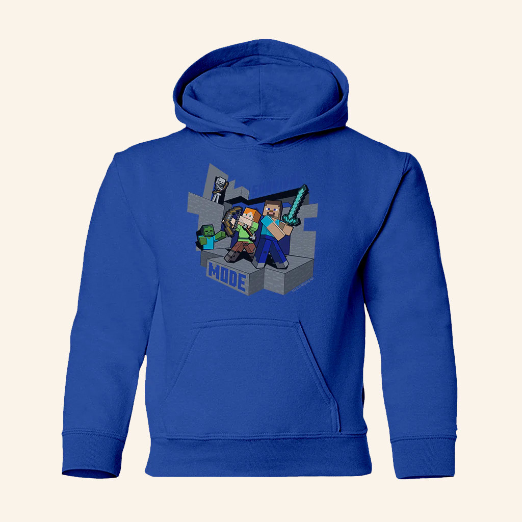 Minecraft Merch Minecraft Survival Mode Hoodie Birthday Presents For Boyfriend