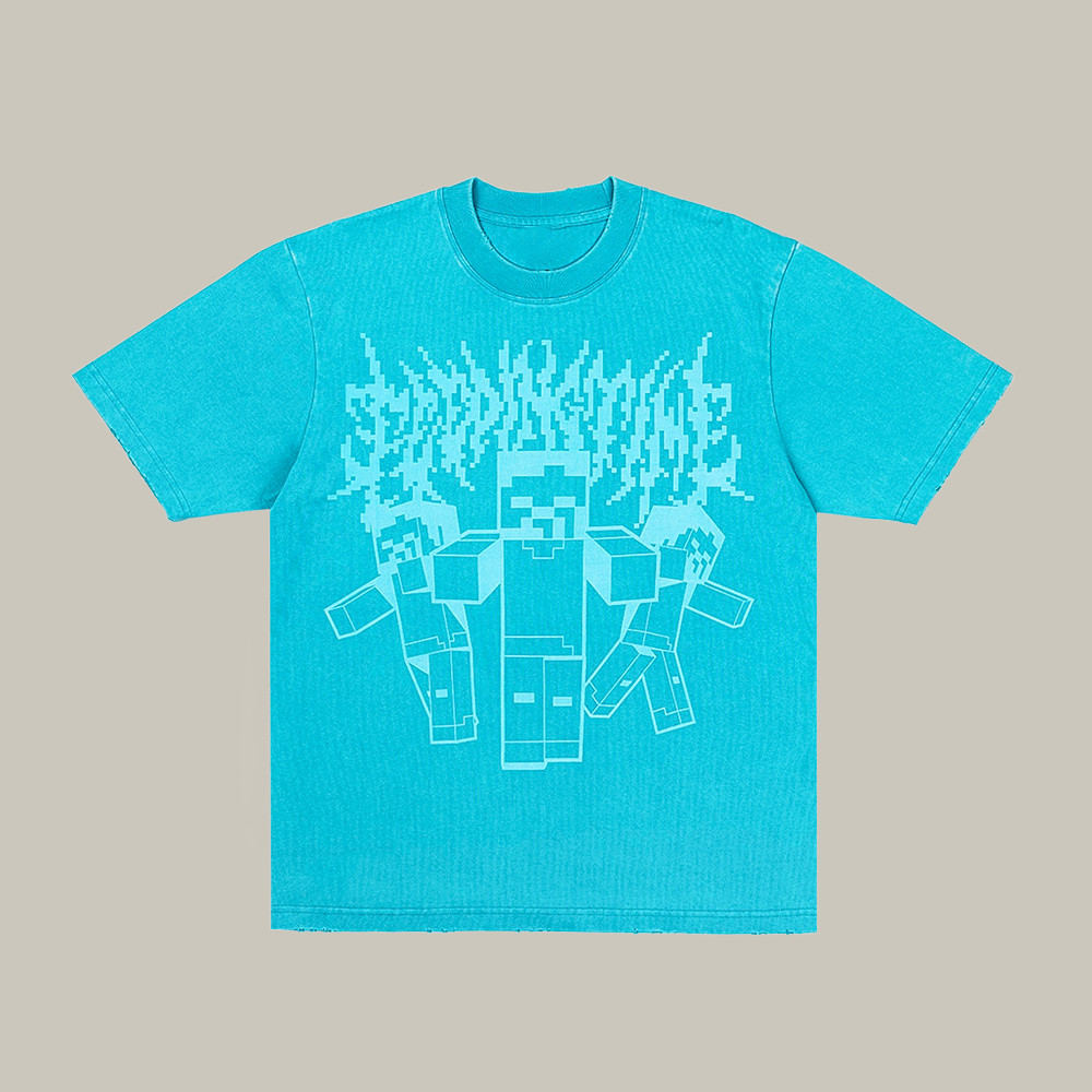 Minecraft Merch Zombie T-Shirt Minecraft Clothes Unique Gifts For Zombie Lovers