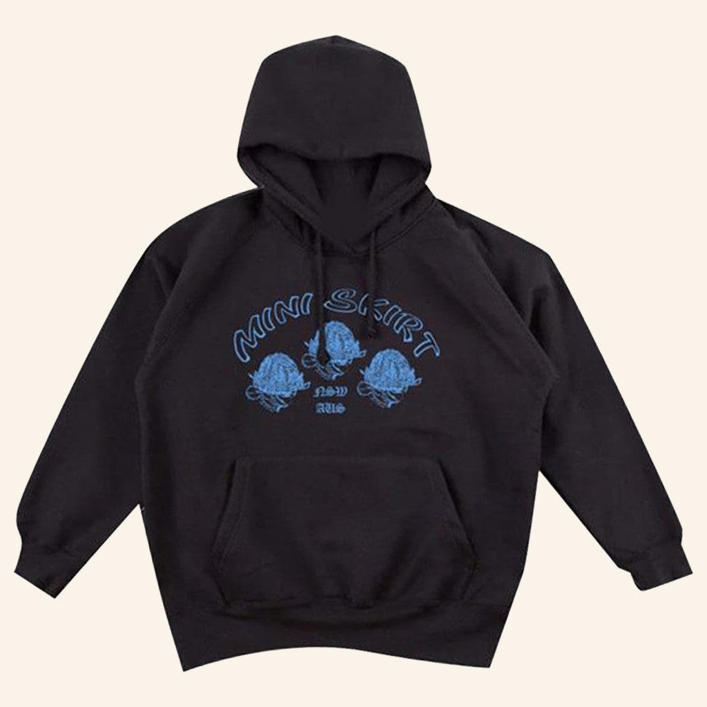 Miniskirt666 Merch Waratah Black N Nsw Blues Hoodie Gifts For Besties
