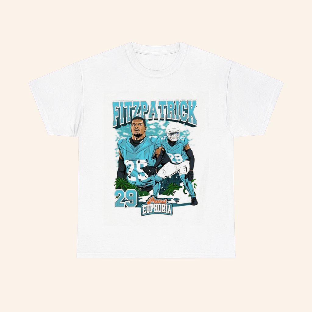 Minkah Fitzpatrick 29 Miami Dolphins Nfl Football Graphic T Shirt Minkah Fitzpatrick 29 Miami Dolphins Nfl Football Graphic T Shirt