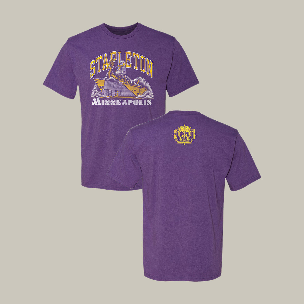 Minneapolis Stadium Series T-Shirt Chris Stapleton Clothing Line Music Fan Gift