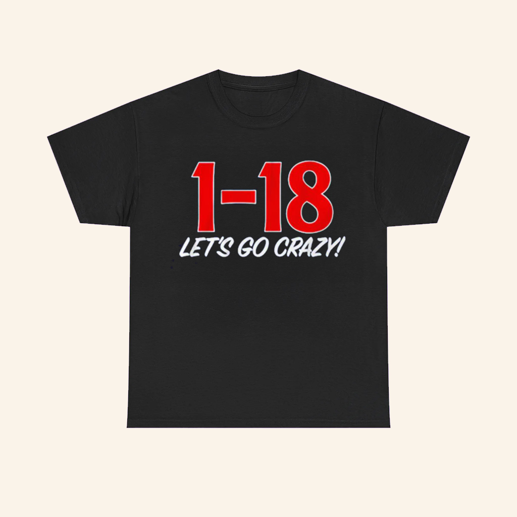 Minnesota Baseball Merch 1 18 Lets Go Crazy Shirt Gifts Ideas For Husband Minnesota Baseball Merch 1 18 Lets Go Crazy Shirt Gifts Ideas For Husband