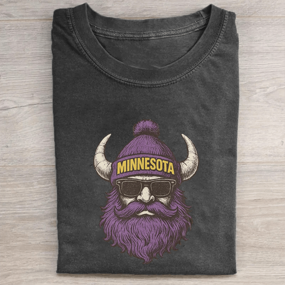 Minnesota Football Mascot T-Shirt Game Day Apparel Unique Gifts For Football Players