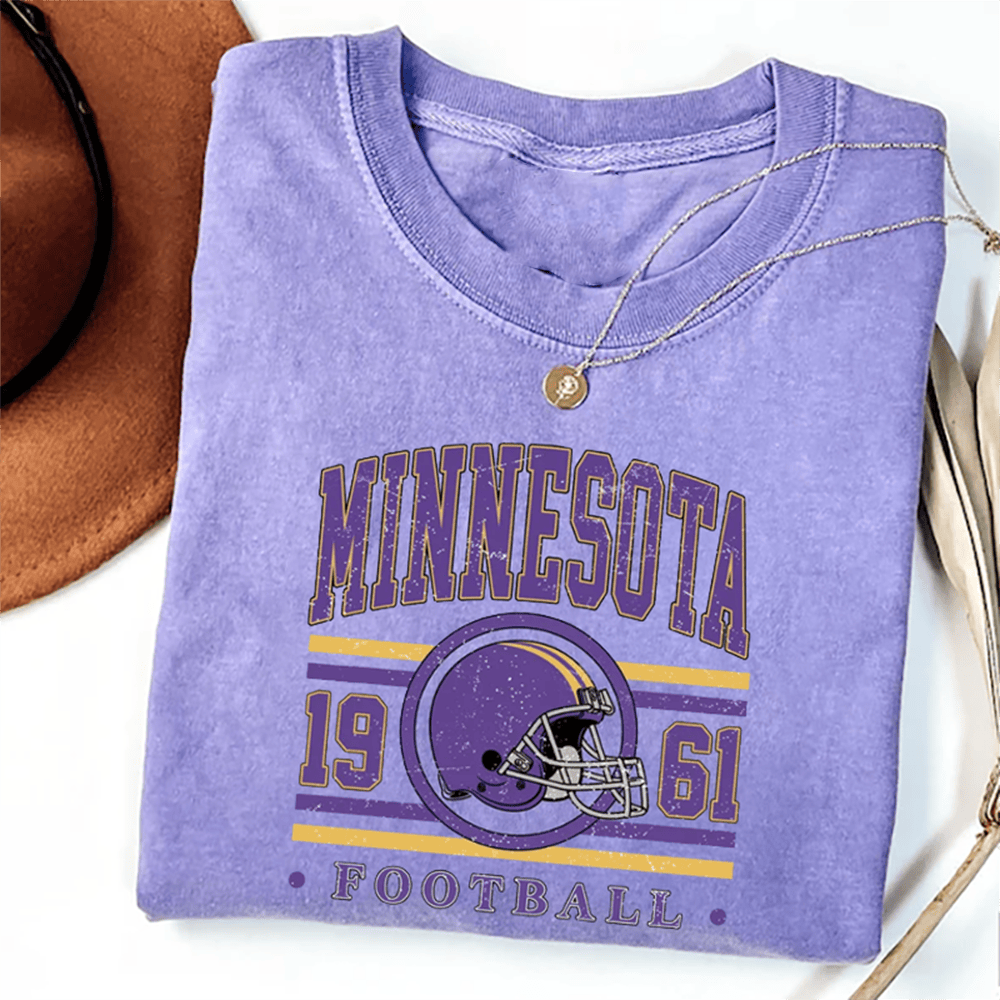 Minnesota Football T-Shirt Game Day Clothes Best Gifts Ideas For A Football Player