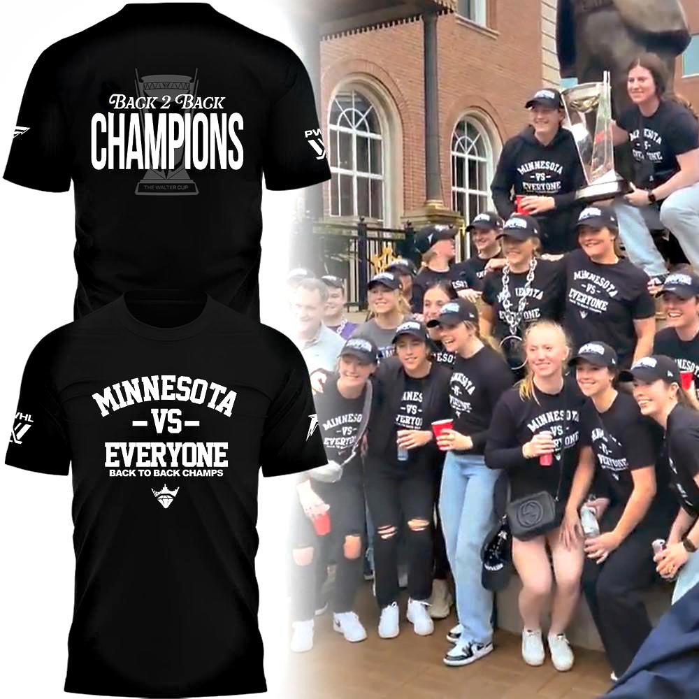 Minnesota Frost 2025 Back 2 Back Champions Limited Edition Shirt Gifts For Wife
