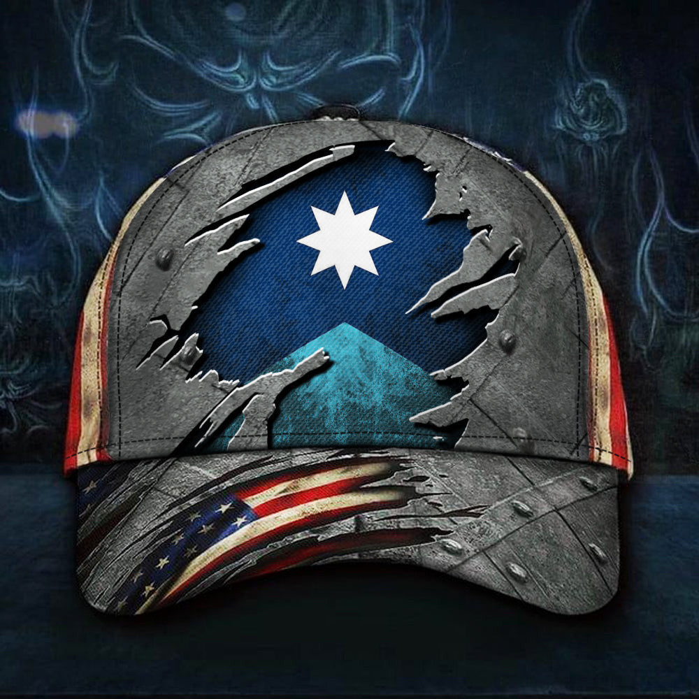 Minnesota New Flag Hat Vintage Patriotic Mn Flag Redesign USA Baseball Cap Gift Minnesota New Flag Hat Vintage Patriotic Mn Flag Redesign USA Baseball Cap Gift