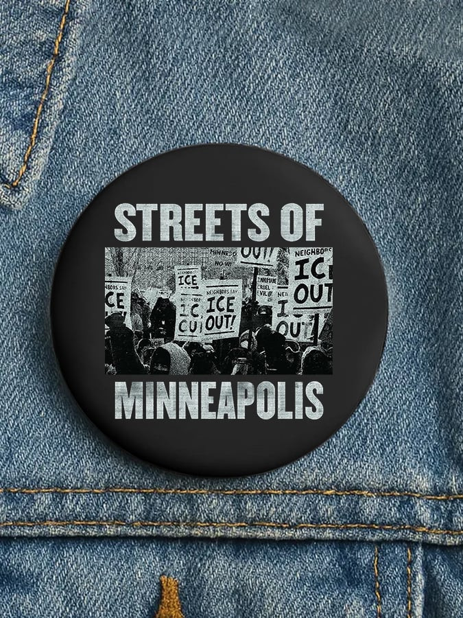 Minnesota Rebel Alliance Pin Button Retro Streets Of Minneapolis Button No King Merch Minnesota Rebel Alliance Pin Button Retro Streets Of Minneapolis Button No King Merch