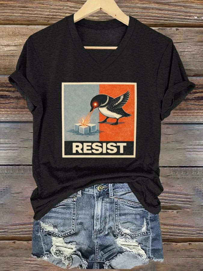 Minnesota Rebel Alliance V-Neck T-Shirt Women's Resist Shirt Minnesota Strong Apparel Minnesota Rebel Alliance V-Neck T-Shirt Women's Resist Shirt Minnesota Strong Apparel