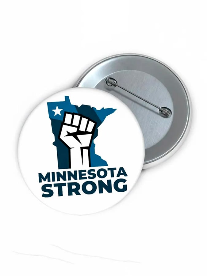 Minnesota Strong Pin Button F ICE Merch I Stand With Minnesota Button Gifts For Supporters Minnesota Strong Pin Button F ICE Merch I Stand With Minnesota Button Gifts For Supporters