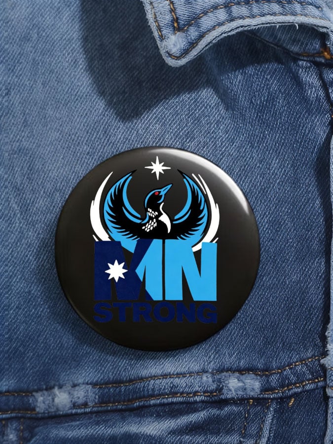 Minnesota Strong Pin Button Fight For Ptetti Merch Free Minnesota Button FDT Gifts Minnesota Strong Pin Button Fight For Ptetti Merch Free Minnesota Button FDT Gifts
