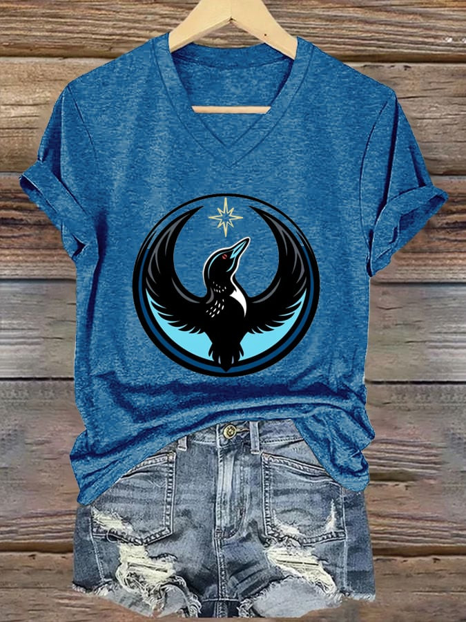 Minnesota Strong V-Neck T-Shirt Women's Anti ICE Shirt FDT Merch I Stand With Minnesota Shirt