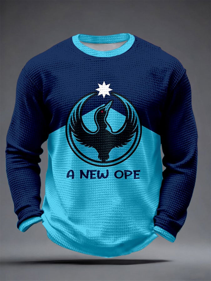 Minnesota Strong Waffle Long Sleeve T-Shirt A New Ope Shirt Men's Minnesota Rebel Alliance Shirt