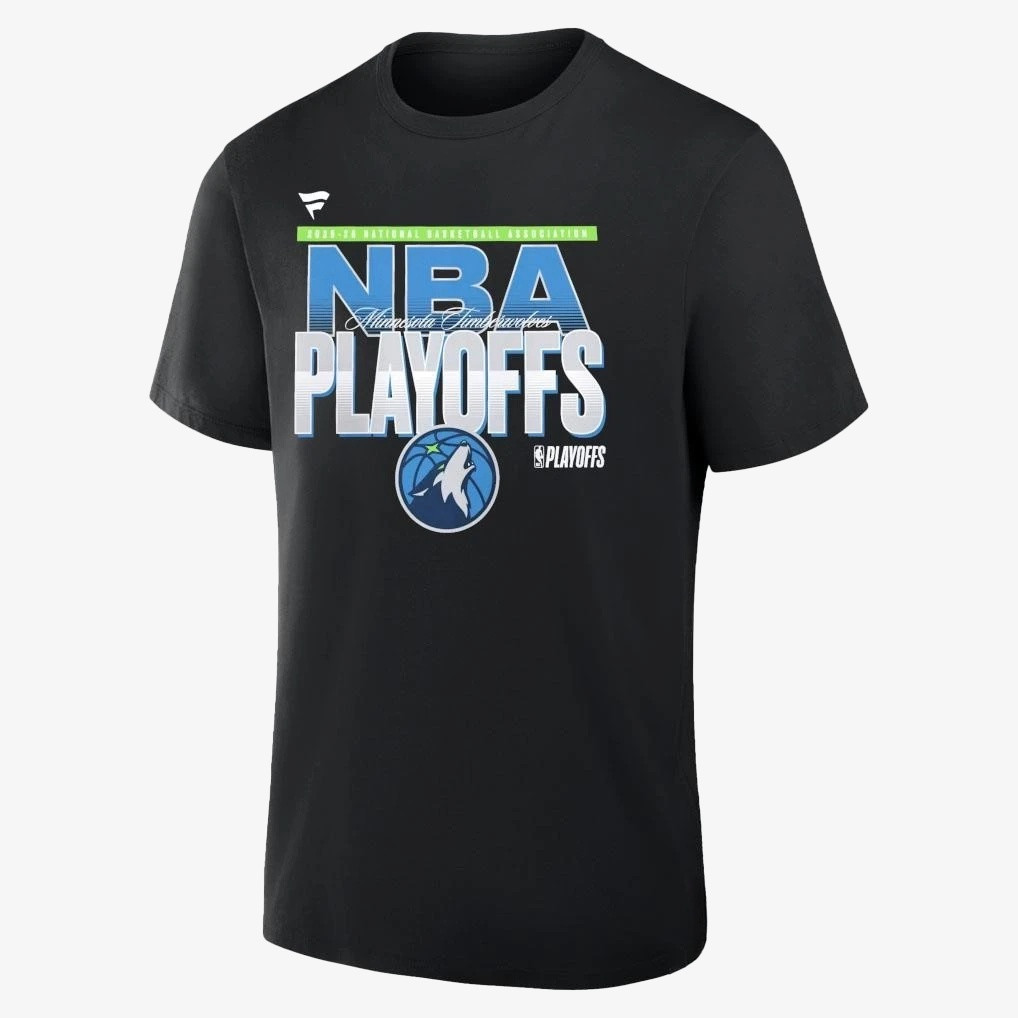 Minnesota Timberwolves 2026 NBA Playoffs T-Shirt Game Day Clothing Basketball Lover Gift