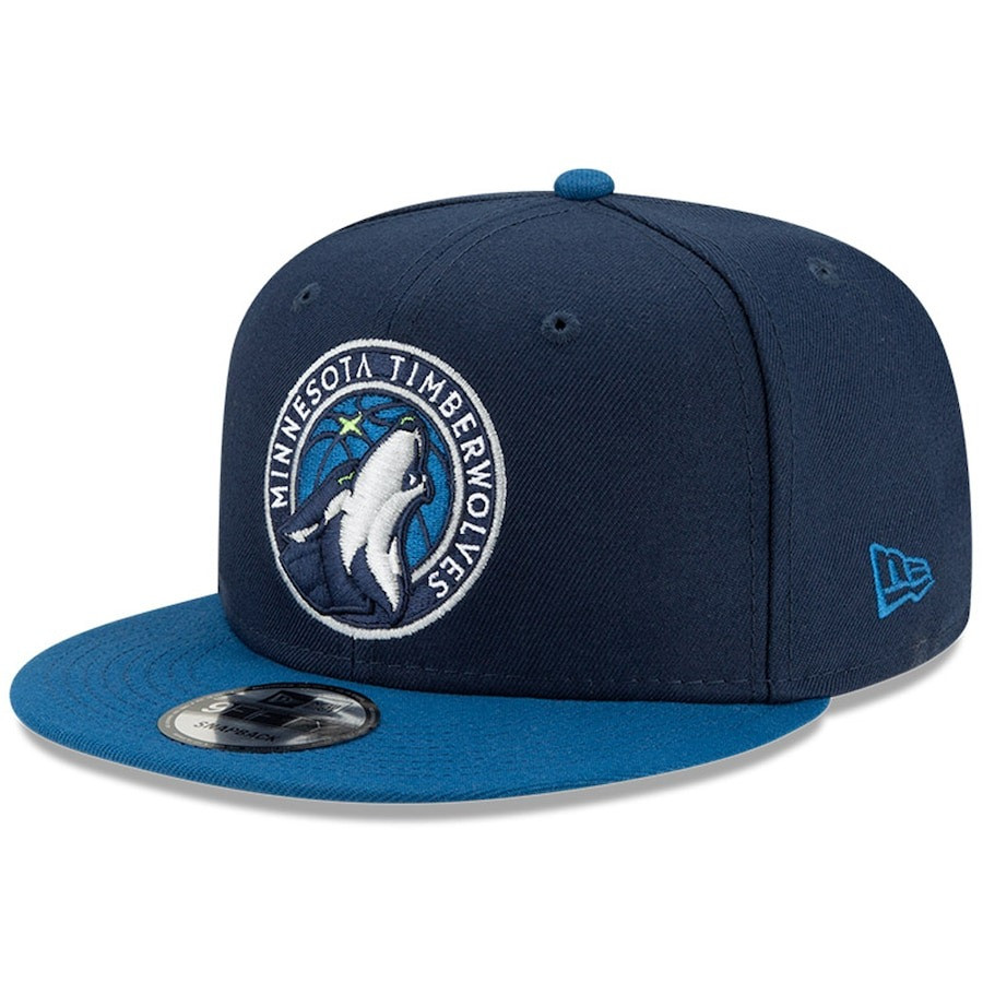 Minnesota Timberwolves Hat NBA 2-Tone 9FIFTY Adjustable Snapback Hat Cap Fan Merch Gifts