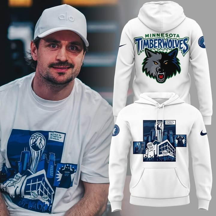 Minnesota Timberwolves Hoodie 2025 NBA Playoffs Basketball Timberwolves Merch Fan Gifts