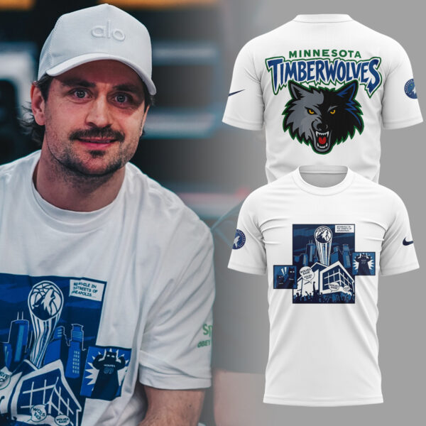 Minnesota Timberwolves T-Shirt Basketball Father's Day Gifts