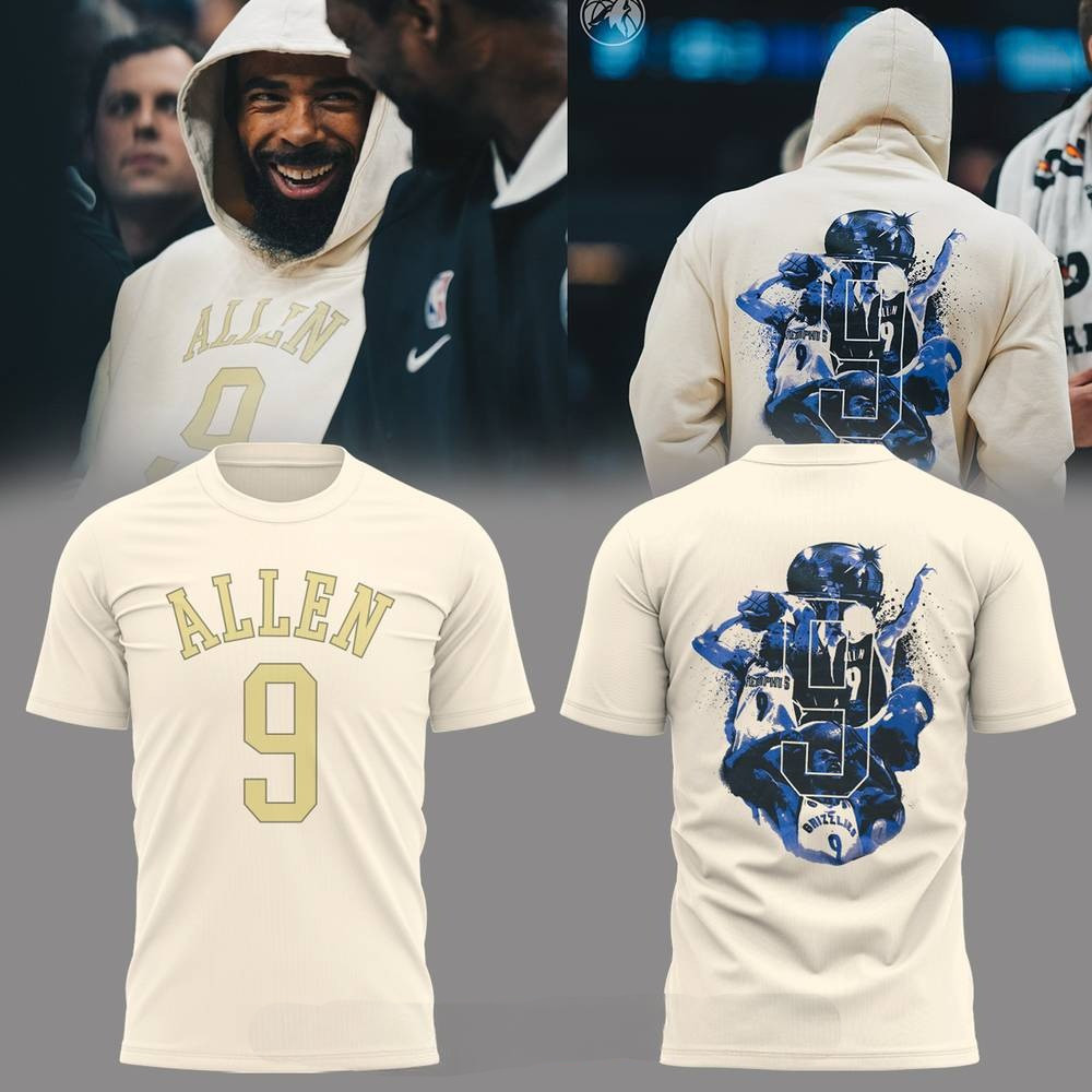 Minnesota Timberwolves x Allen 9 T-Shirt Best Gifts For Basketball Fans