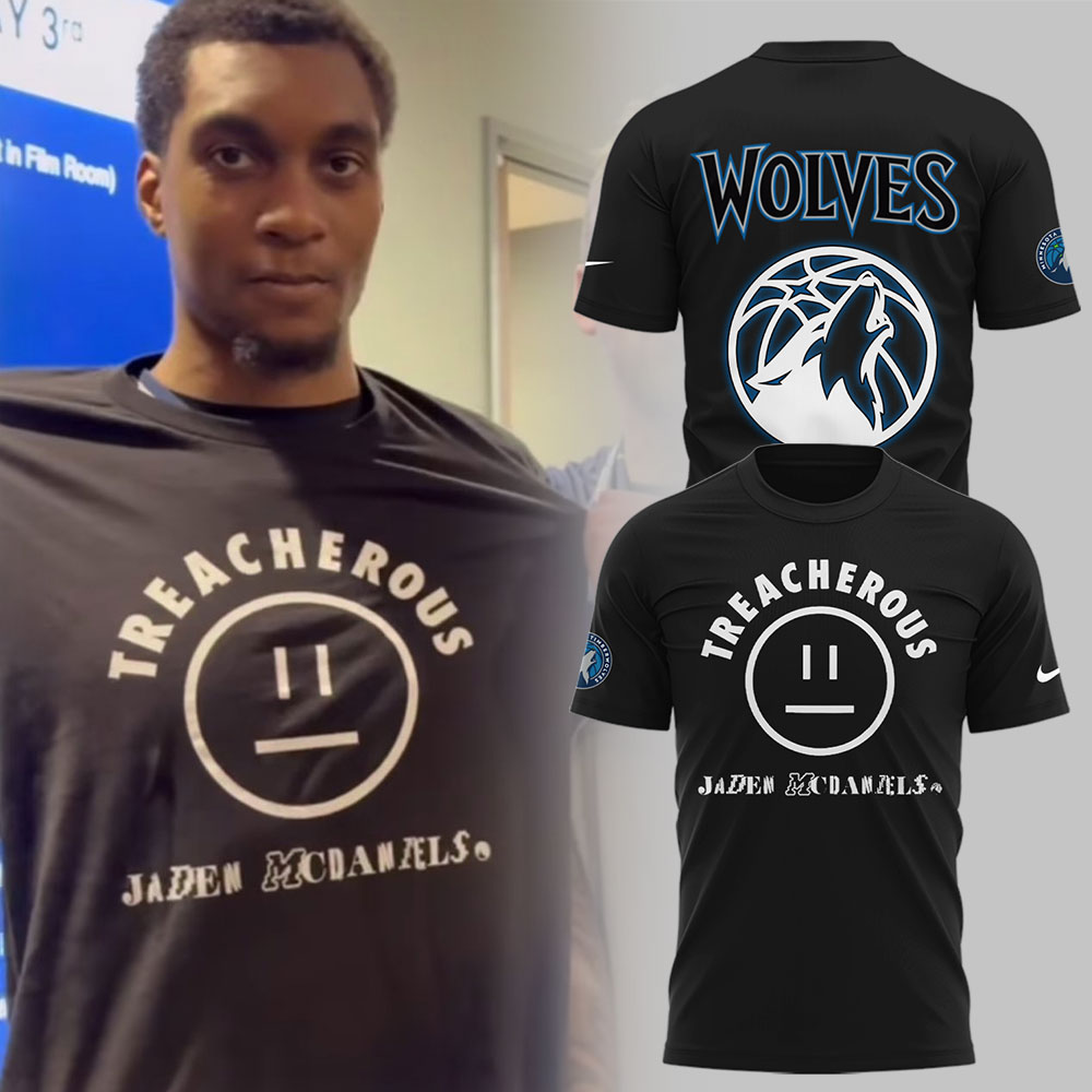 Minnesota Timberwolves x New Jaden McDaniels T-Shirt Gift For Basketball Lover