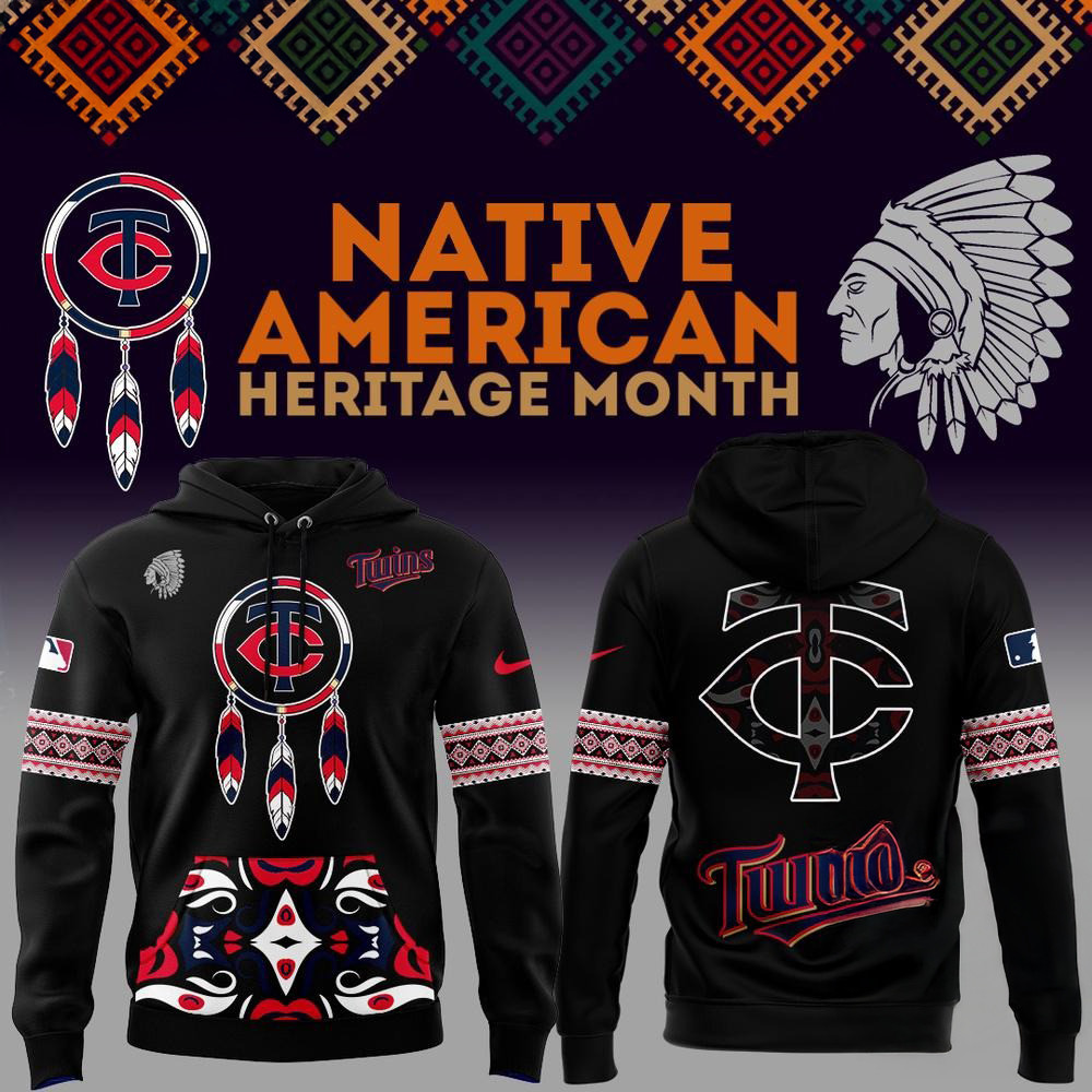 Minnesota Twins National American Indian Heritage Month 2025 Hoodie Presents For Baseball Fans
