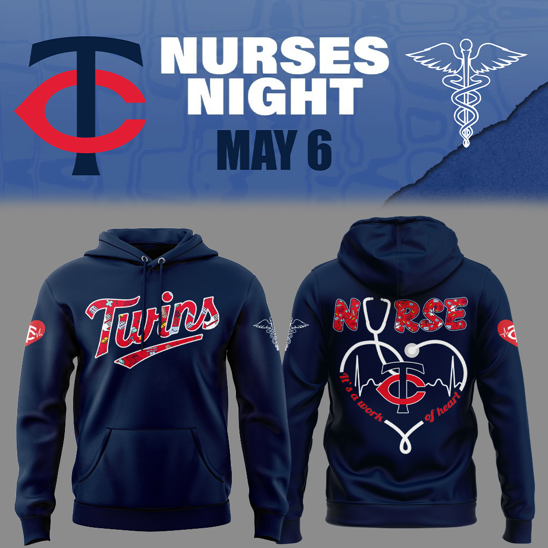 Minnesota Twins Nurses Night Hoodie Gifts For Baseball Fans