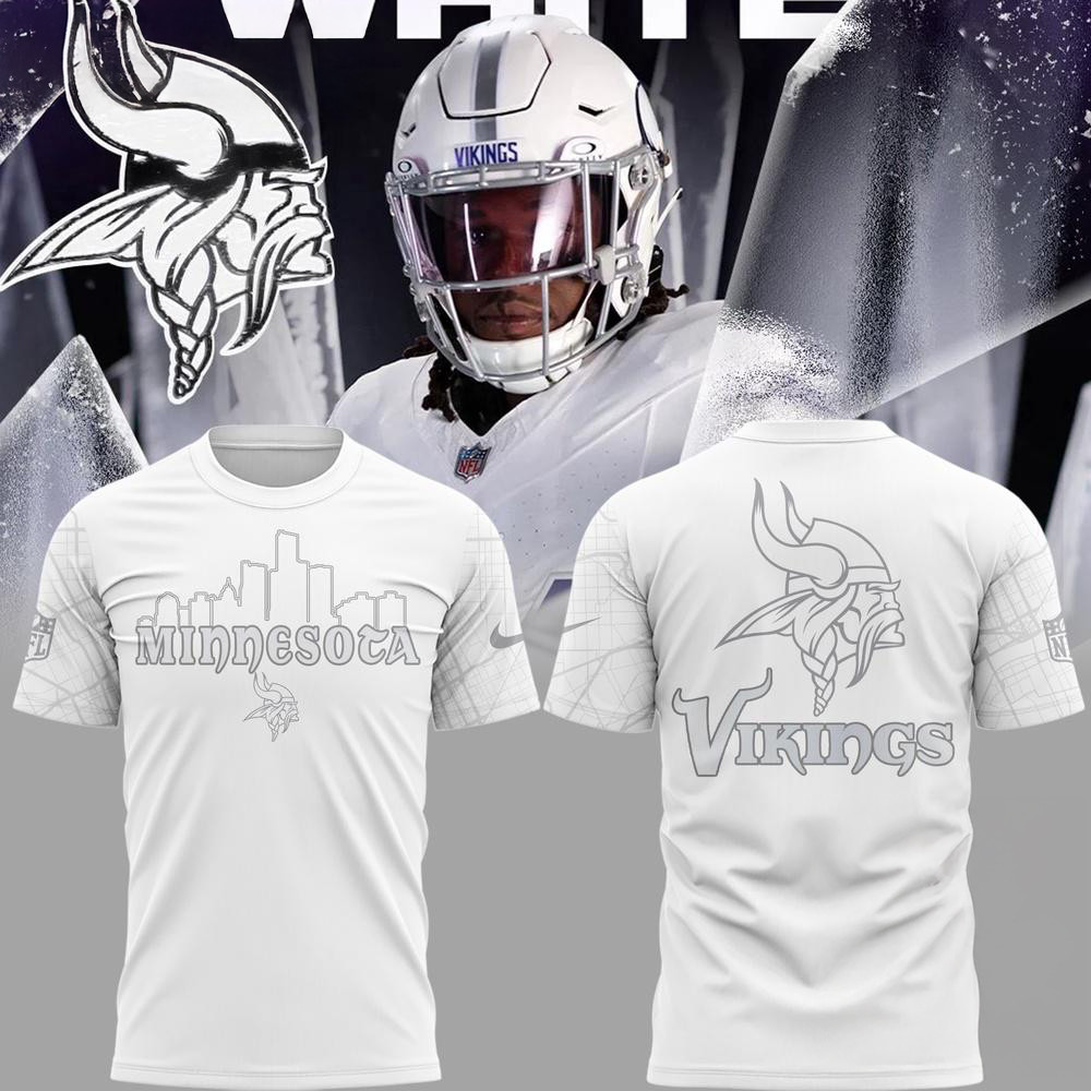 Minnesota Vikings City 2024 Season Limited Edition White Shirt Gift For Football Lovers