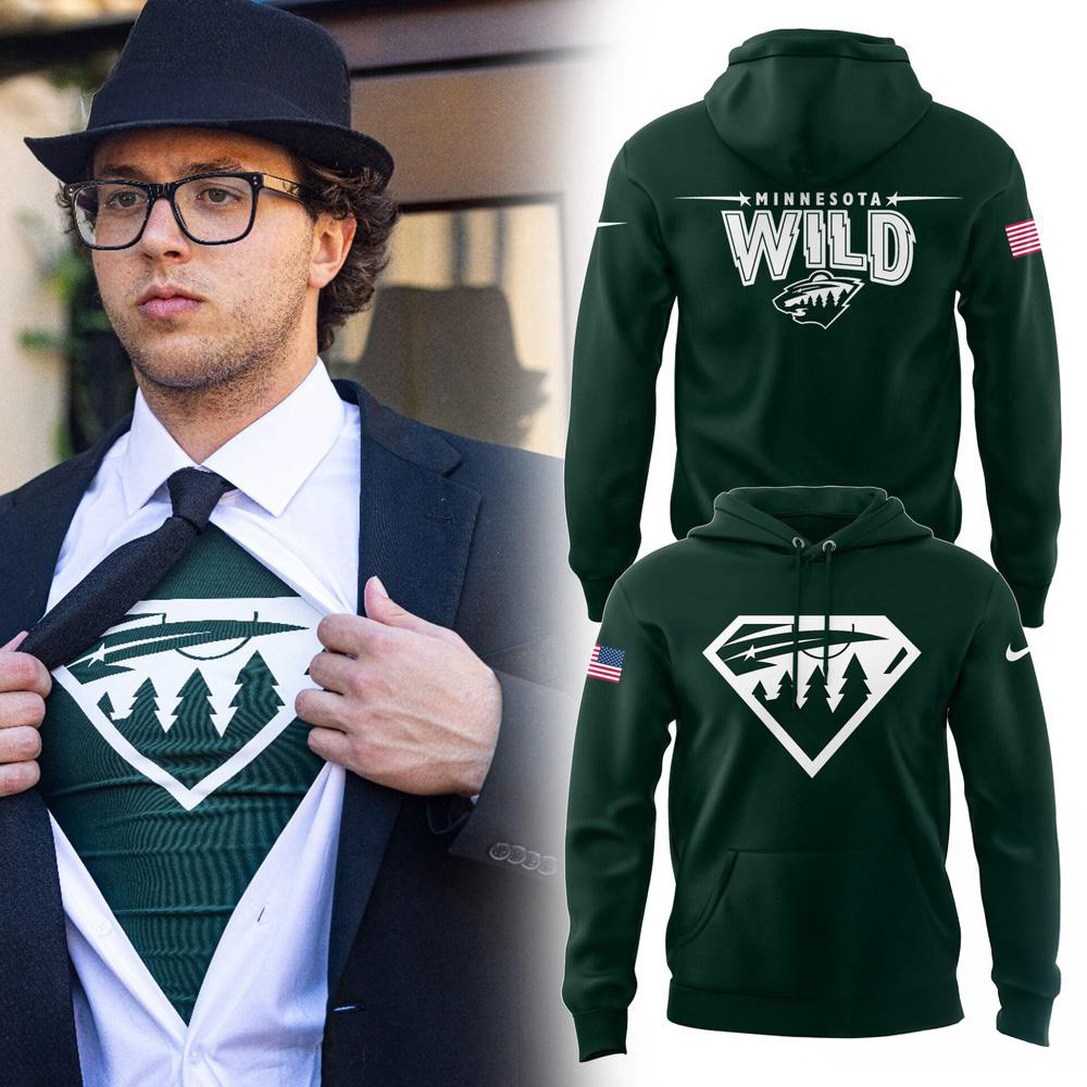 Minnesota Wild In Honor Of Team USA Hoodie Gifts For Hockey Fans