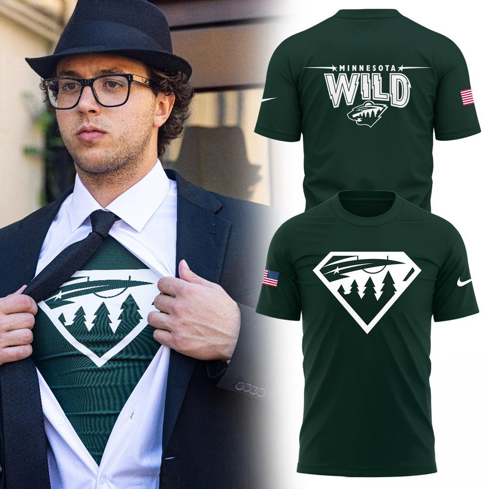 Minnesota Wild In Honor Of Team USA T-Shirt Gifts For Hockey Fans