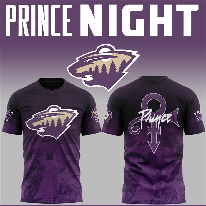 Minnesota Wild Prince Night T-Shirt Best Gifts For Hockey Fans