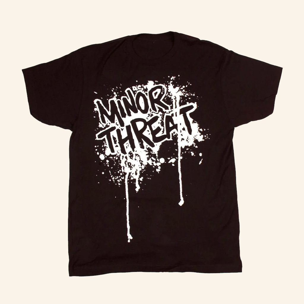 Minor Threat Merch Minor Threat Drip T-Shirt Gift Ideas For Him Minor Threat Merch Minor Threat Drip T-Shirt Gift Ideas For Him