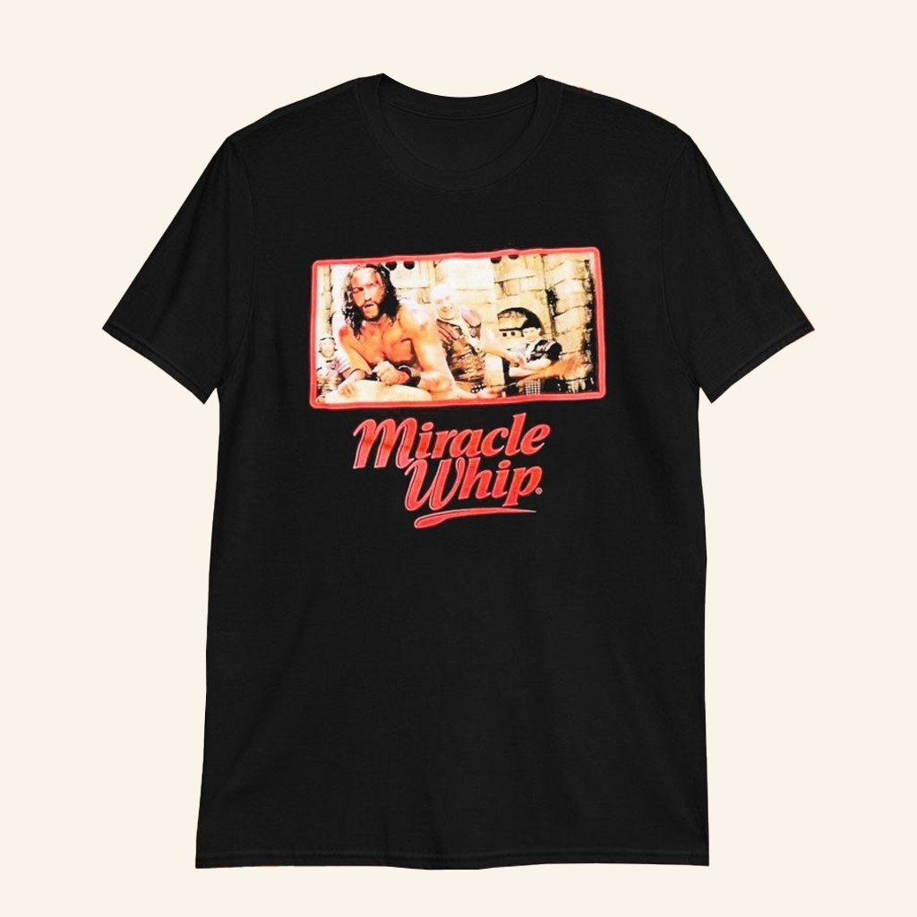 Miracle Whip Haunt Berry Farm Black T-Shirt Unique Gifts For Boyfriend