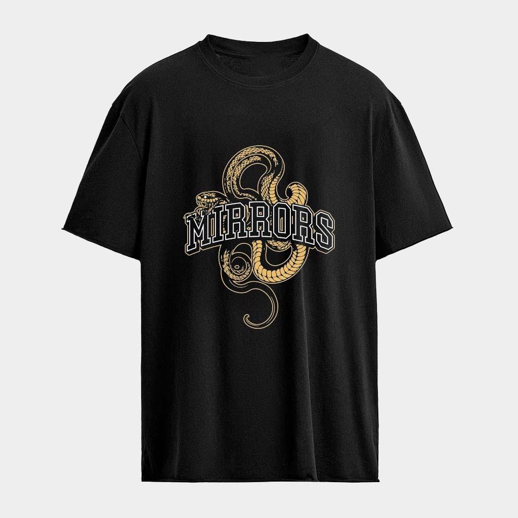 Mirrors Golden Cobra T-Shirt Unique Birthday Gift For Dad