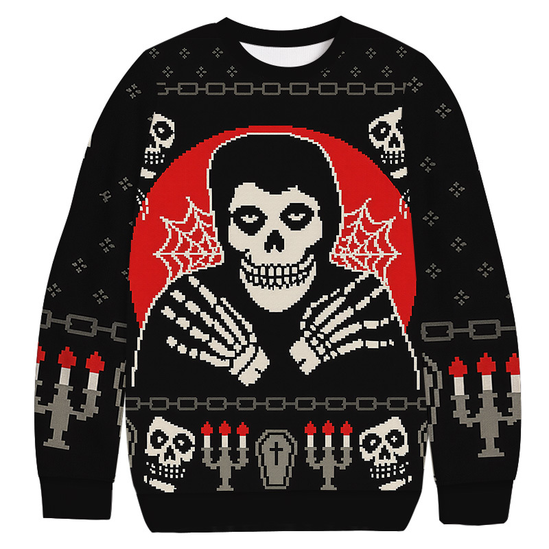 Misfits BAND Christmas Ugly Sweatshirt Christmas Gift For Family Misfits BAND Christmas Ugly Sweatshirt Christmas Gift For Family