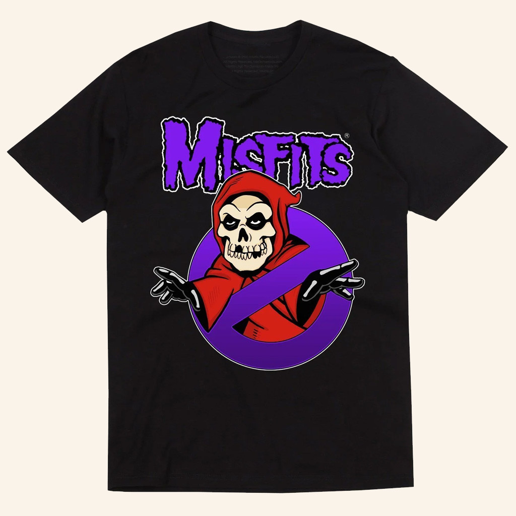 Misfits Merch Crimson Ghostbuster Black T-Shirt Best Gifts For Rock Fans Misfits Merch Crimson Ghostbuster Black T-Shirt Best Gifts For Rock Fans