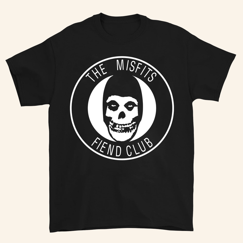 Misfits Merch Fiend Club T-Shirt Gift Ideas For Father