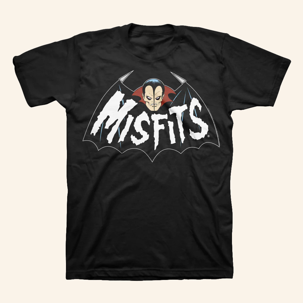 Misfits Merch Jerry Bat Logo T-Shirt Best Gifts For Brother
