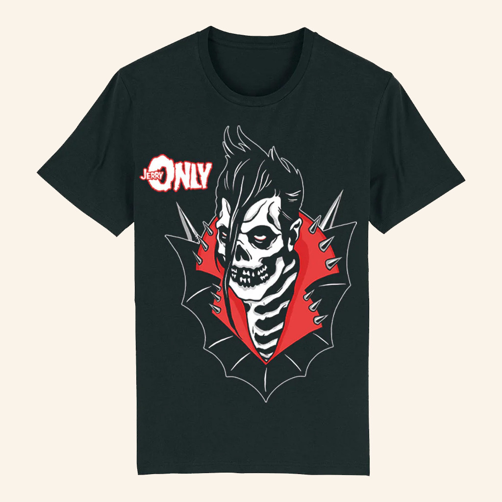 Misfits Merch Jerry Only Anti Hero Black T-Shirt Birthday Ideas For Husband