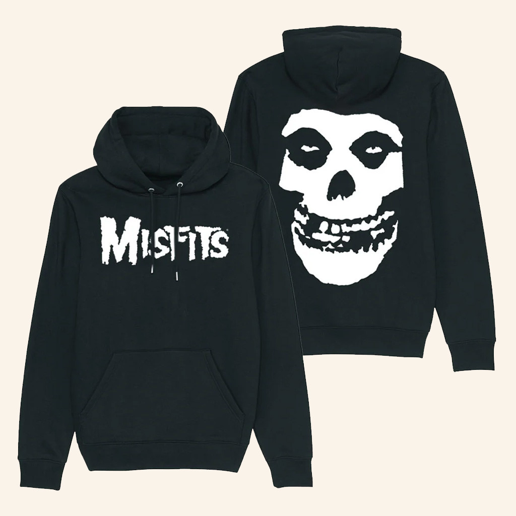 Misfits Merch Misfits Fiend Skull Black Hoodie Christmas Gifts For Husband Misfits Merch Misfits Fiend Skull Black Hoodie Christmas Gifts For Husband