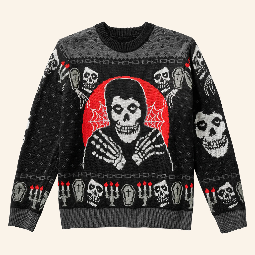 Misfits Merch Misfits Fiend Sweater Christmas Gifts For Boyfriend