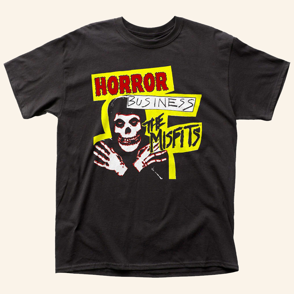 Misfits Merch Misfits Horror Business Black T-Shirt Birthday Gift Ideas For Husband