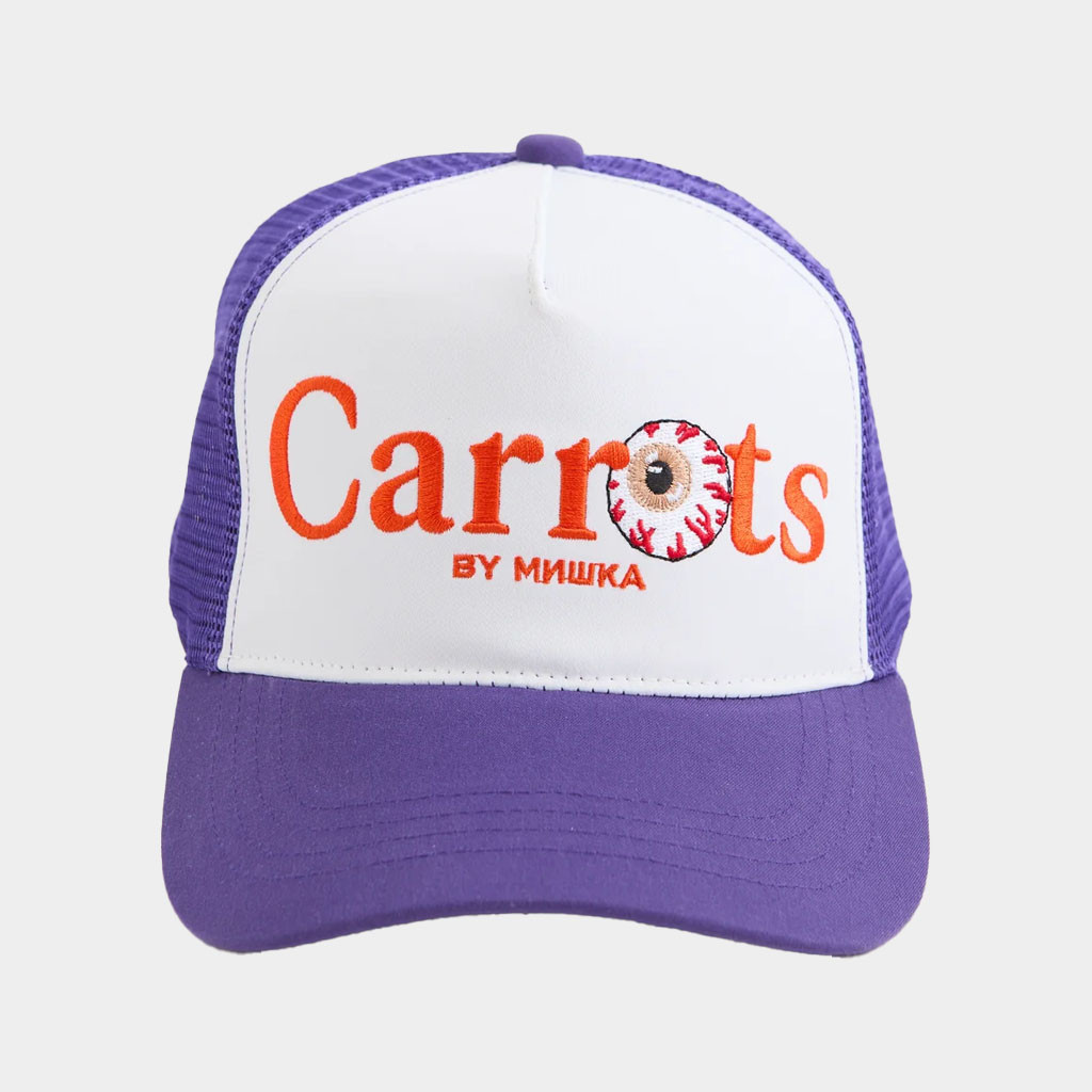 Mishka NYC Merch Mishka Carrots Trucker Hat Embroidered Unique Gifts For Sisters
